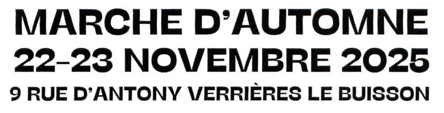 Vente d&rsquo;automne 2025